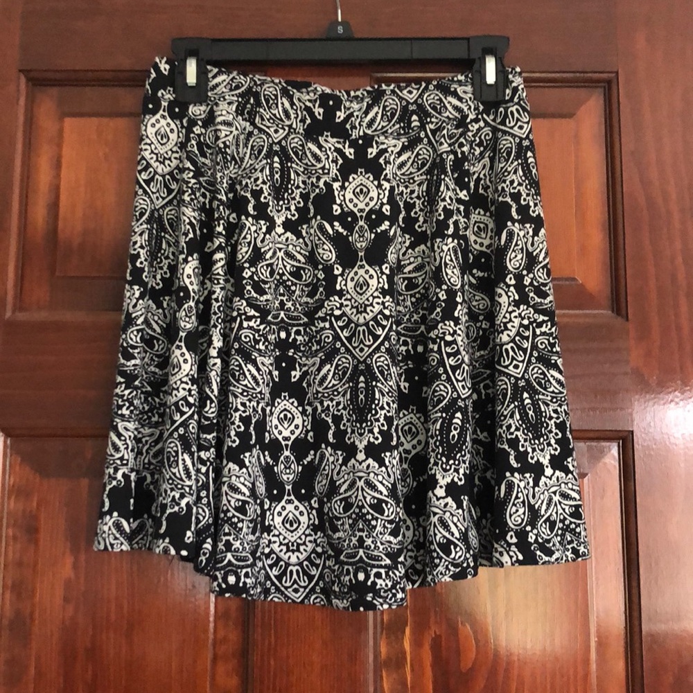 Black and White Skirt